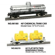 1/87 HO Scale MDT Internal Combustion Engine Railway Model Set, Simulation Train Locomotive Model Gift for Enthusiast