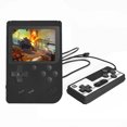 thumbnail image 2 of [Pantalla segunda mano] [Versión doble 800 en 2 - negro] Consola juegos portátil Macaron 3 0 pulgadas máquina portátil doble FC retro en, 2 of 9