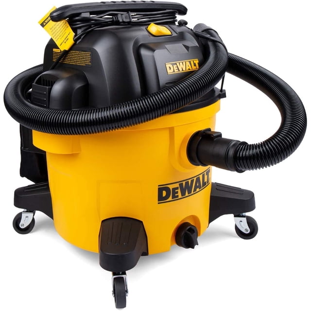 Aspiradora para uso húmedo y seco DEWALT DXV09PZ, 34 L, 5 HP, 9 galones, para taller