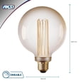 thumbnail image 2 of Pack de 6 Focos Vintage Aksi Tornado Globo 4W Dimeable, 2 of 3