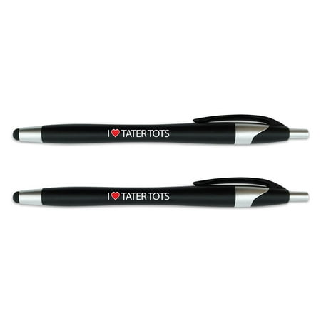 I Love Tater Tots Stylus Ball Point Pen 2 Pack