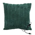 thumbnail image 4 of USB Heated Pillow Cover, Electric Heating Cushion Cover with 5 Temperature Settings and Timer, Office Warm Body Pillow Cover, USB Powered Heating Pad Cover for Home Office Sofa Use, 4 of 6