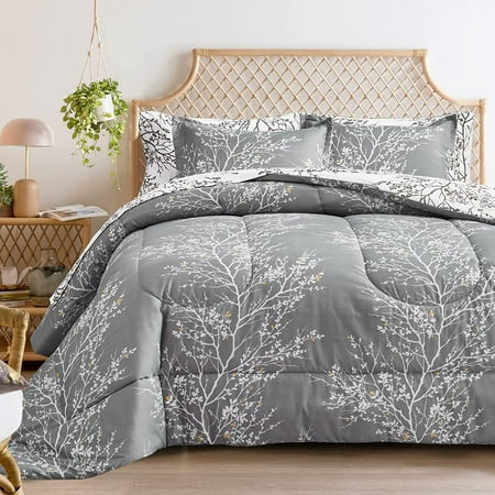 SUSHI 7pcs Bedding Double Bed Linens Duvet Cover Pillowcase Queen Size Flat Sheet Classic Winter