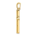 thumbnail image 2 of 10K Polished Cross Charm, 2 of 4