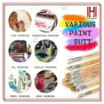 thumbnail image 2 of HomeHunch Art Paint Brush Set 12 Piece Acrylic Watercolor Painting Brushes, 2 of 6