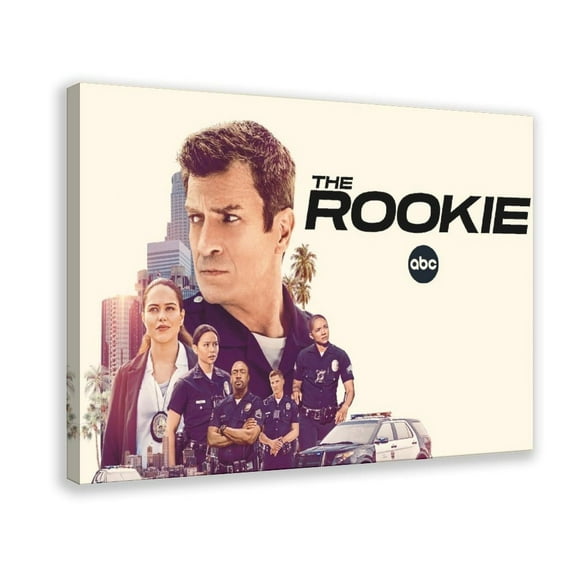 The Rookie Tv Poster Canvas Poster Bedroom Decor Landscape Office Room Decor Gift