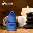 thumbnail image 5 of Nevlers Hand Painted Ceramic Salt Inhaler with Pure Himalayan Pink Salt | Asthma and Allergy Relief | Includes Salt Refill | Cobalt, 5 of 7