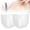 White, variant on Detachable & Sew-Free Shoulder Pads for Blazers, Black, 1 Pair - Shoulder – Instantly Improve and Enhance Clothing. Made of Soft Sponge Material Non and Removable Reusable and Requ Makeup Organizers