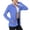 Blue, variant on Aboser UPF 50 Sun Shirts for Women UV Protection Hoodie Jacket Breathable Long Sleeve SPF Shirt Lightweight Zip Up Hooded Tops with Pockets