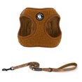thumbnail image 3 of COLLARLOGO Dog Harness Clothes Vest Chest And Leash Reflective Breathable Adjustable Teddy Fleece Velvet Pet Supplies ShopWise Round, 3 of 9