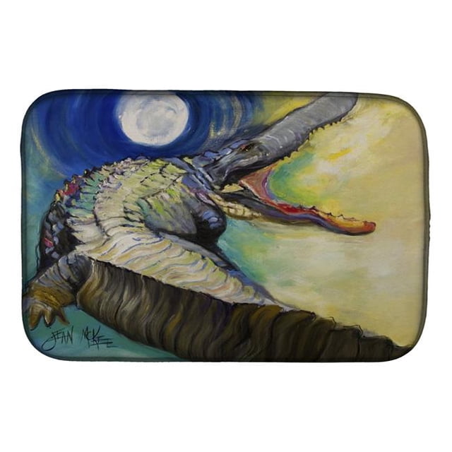 Carolines Treasures JMK1004DDM Alligator Dish Drying Mat