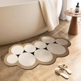 thumbnail image 4 of Washranp Super Absorbent Floor Mat,Waterproof Curved Bathroom Rugs with Non-Slip Rubber Backing Quick Dry Carpet, 4 of 7