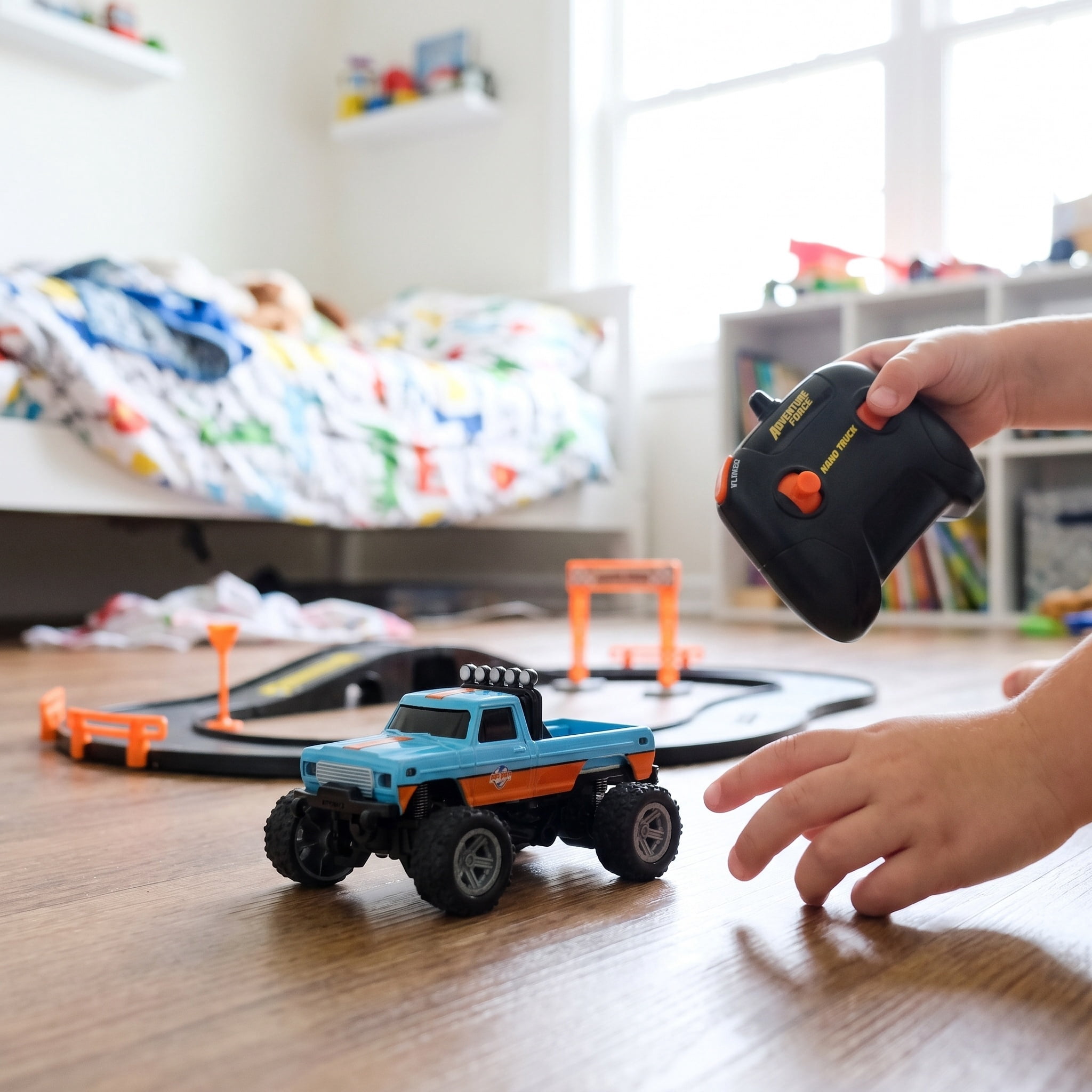 Adventure Force 1:64 Nano Racer Truck Radio Controlled Vehicle