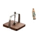 thumbnail image 1 of Servilletero de café con estatua de María, dispensador de pañuelos, organizador de base de madera, exhibición decorativa de escritorio, escu, 1 of 8