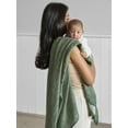 thumbnail image 3 of Modern Moments By Gerber Multi-Use Nursing Cover, Swaddle Blanket, Tummy Time Blanket and Burp Cloth&nbsp, One Size, Green, 3 of 7
