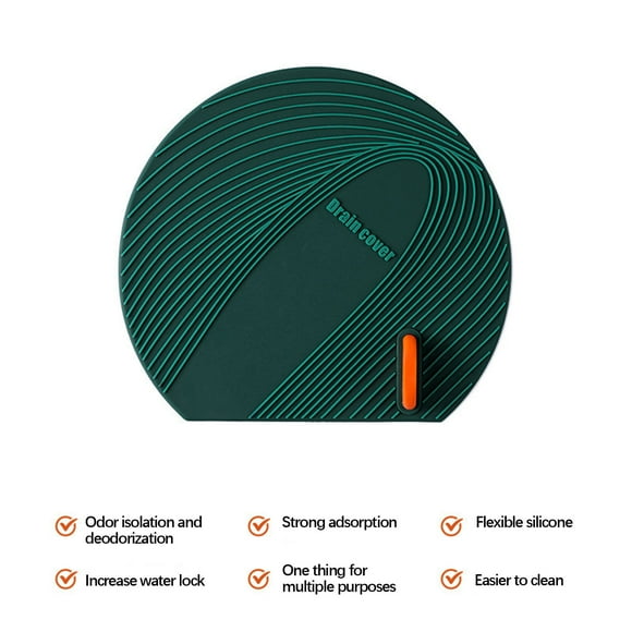 LSLJS Silicone Sink Floor Cover Insect-proof and Odor-proof Easy-to-clean Household Kitchen Sink Isolation Cover, Home Accessories