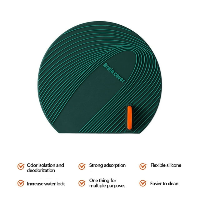 Yhmxh Home and Kitchen,Home Essentials Sink Floor Cover Insect-proof And Odor-proof Easy-to-clean Household Kitchen Sink Isolation Cover Silicone Floor