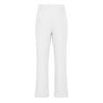 thumbnail image 3 of RXIRUCGD Men's Solid Color Drawstring Fashionable Casual Pants Full Length Pants, White, Size: 4XL, 3 of 5