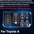 thumbnail image 2 of Heavy-Duty Zinc Alloy Full-Protection Key Fob Cover with Keychain for Toyota Venza Sienna Tundra Prius RAV4 Prime Land Cruiser Corolla Highlander Camry 2025 Smart Case Holder Protector Metal Keychain, 2 of 7