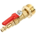 Mutmorningal Winterize Adapter Brass Winterizing Fitting Easy Blow Outs