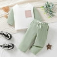 thumbnail image 2 of Gerichy Toddler Baby Boy Clothes Fall Winter Outfit, Toddler Boys Long Sleeve Patchwork Color Pocket Tops Casual Sports Pants Two Piece Outfits Set For Kids Clothes, 2 of 9