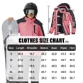 thumbnail image 4 of TACVASEN Women's Winter Waterproof Windproof Snow Ski Jackets Warm Thermal Fleece Thick Hooded Coat with Multi-Pockets for Outdoor Hiking Snowboarding Pink Grey L, 4 of 7