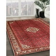 thumbnail image 2 of Ahgly Company Indoor Rectangle Traditional Rust Pink Persian Area Rugs, 5' x 8', 2 of 6