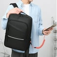 thumbnail image 1 of Business Backpack, Bag For Travel Flight Fits 15.6 Inch Laptop With USB Charging Port, 1 of 9