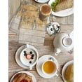thumbnail image 4 of Yellow Grey Abstract Kitchen Dish Towels for Drying Dishes Set of 4, Gradient Geometric Graffiti Retro Wooden Waffle Weave Microfiber Hand Tea Bathroom Towels Quick Dry & Absorbent Towel 15.7x23.6, 4 of 7