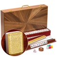 thumbnail image 1 of Set de Mahjong Golden Fortune de Yellow Mountain Imports, 166 fichas, 1 of 9