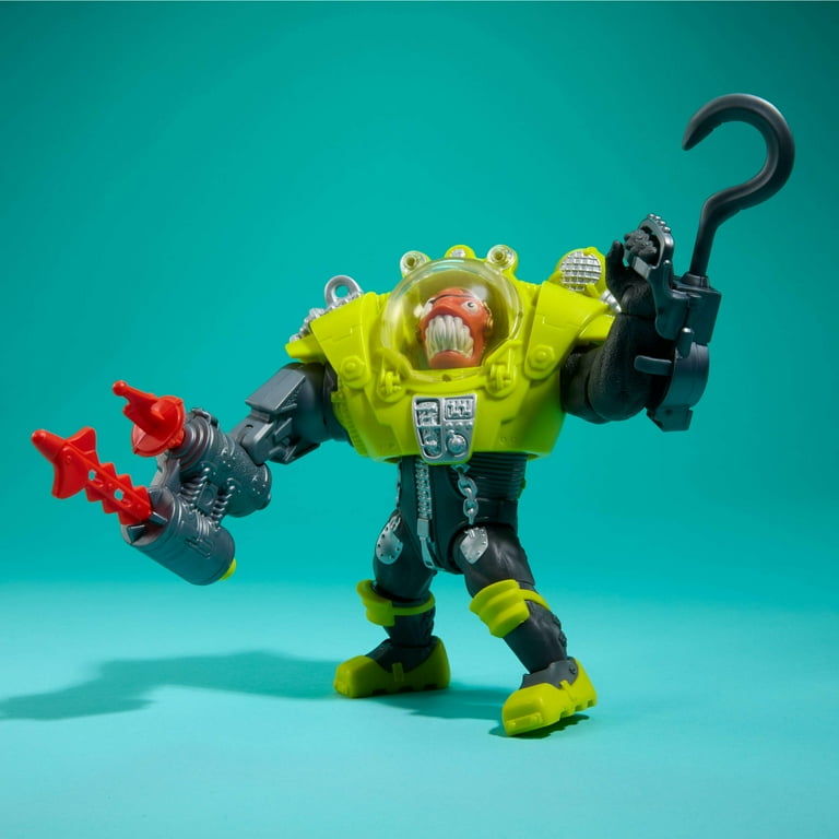 【新品未開封】 Street Sharks DR.PIRANOID Street Sharks Dr. Piranoid Action Figure Toy, Half-Man