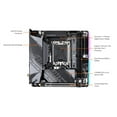 thumbnail image 2 of Aorus B760I AORUS PRO Gaming Desktop Motherboard, Intel B760 Chipset, Socket LGA-1700, Mini ITX, 2 of 5