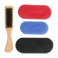 thumbnail image 2 of Men Beard Brush, Ergonomic Handle Comfortable Nylon Bristles Easy To Operate Hair Fringe Stickers  for Home, 2 of 7
