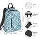 thumbnail image 2 of Disketp Panda Flying in the Sky Mochila Ligera e Impermeable, Mochila de Día Resistente para Viajes, Senderismo y Uso Diario para Hombre y Mujer, 2 of 7