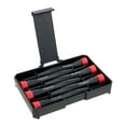 thumbnail image 4 of Hyper Tough 6 Piece Multiple Tip Precision Screwdriver Set with Storage Case, 8TS0086N, 4 of 9