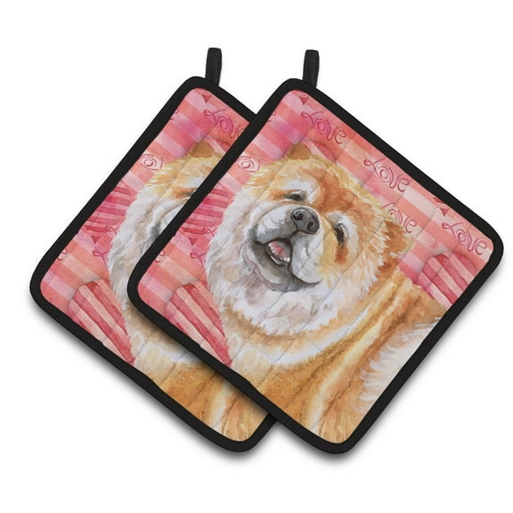 Caroline's Treasures Cane Corso Love Pair of Pot Holders