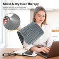 thumbnail image 4 of Extra Large Heating Pad With Rapid Heat Technology And 6 Temperature Settings Flannel Heating Pad/Back/Neck/Shoulder/Abdominal/Leg Pain Relief (, 4 of 5