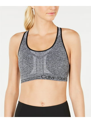 Calvin Klein Performance Women'S Metallic Shine Colorblock Keyhole Fitness  Bra, Evening Sand, Extra Large - Imported Products from USA - iBhejo