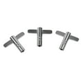 thumbnail image 3 of Mosiee 4 Pcs Drum Keys Sets T Style Z Style Drums Tunings Standard Square Wrenches 5.5Mm Continuous Motion Speed Drums Key, 3 of 9