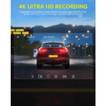 thumbnail image 5 of 10'' Rear View Mirror Camera Mirror Dash Cam Front and Rear 1080P Backup Camera Full Touch Screen w Loop Recording, G-Sensor Night Vision 170° Wide Angle, 5 of 7