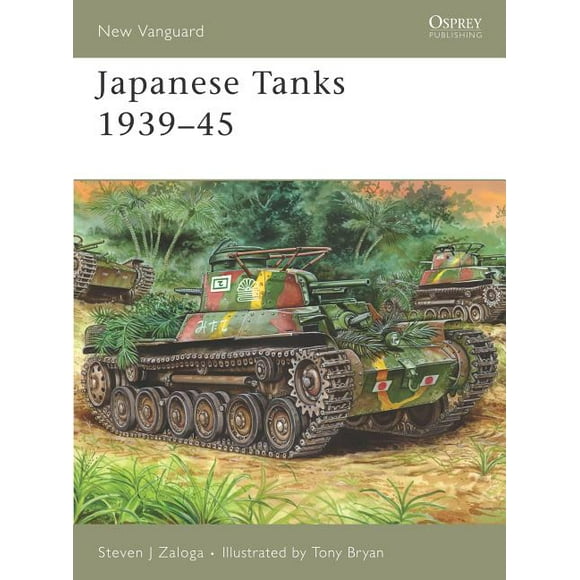 New Vanguard: Japanese Tanks 193945 (Paperback)