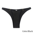 thumbnail image 2 of B91xZ Culottes pour Femmes Sportives en Coton, sous-Vêtements, S Noir, 2 of 4