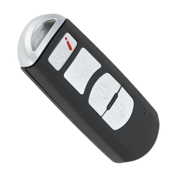 Unique Bargains 4 Buttons Keyless Entry Remote Fob Key Shell Case for Mazda 3 2014-2018
