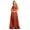 Rust Reddish-brow, variant on Women's May Queen MQ1723 Long Bridesmaids Dress Maxi Sleeveless Wedding Guest Gown Blush Pink 4