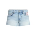thumbnail image 5 of No Boundaries Americana Festival Denim Shorts, 2'' Inseam, Women's 00-18, 5 of 5