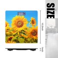 thumbnail image 2 of High Precision Body Weight Scale Smart Bathroom Scales with Large LCD Display(400lbs),Decorative for Bedroom-Sunflower Field With Vibrant Yellow Flowers Under Clear Blue Sky, 2 of 4