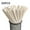 White, variant on Disposable Paper Straws, Eco-Friendly Beverage Party Straws, 50-Pack Biodegradable Cake Decoration Straws for Hot Cold Drinks, Black