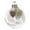 Dad, variant on JeashCHAT Clear Christmas Memorial Ornament Feather Ball, Christmas Tree Memorial Hanging Pendant Gift for Family, A Piece of My Heart is in Heaven, 2.36''/60mm