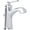 Polished Chrome, variant on Miseno Mno611l Elysa 1.2 GPM Single Hole Bathroom Faucet - Nickel