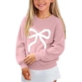thumbnail image 7 of Atogsazn Kids Girls Knitted Sweater Childrens Casual Long Sleeve Pullover Sweaters Fall Winter Tops Clothes Pink 9-10 Years Fashion, 7 of 7